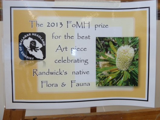 Friends of Malabar Headland Prize citation